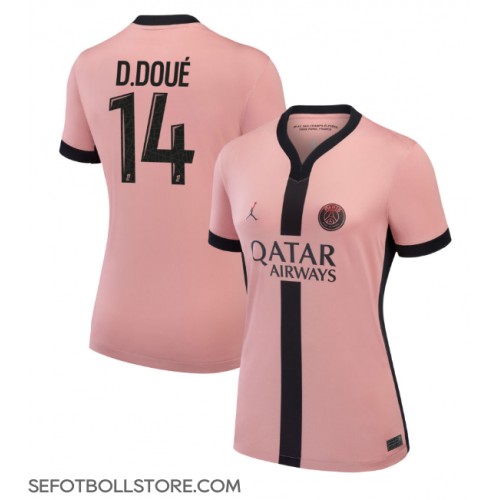 Paris Saint-Germain Desire Doue #14 Replika Tredje Tröja Dam 2024-25 Kortärmad